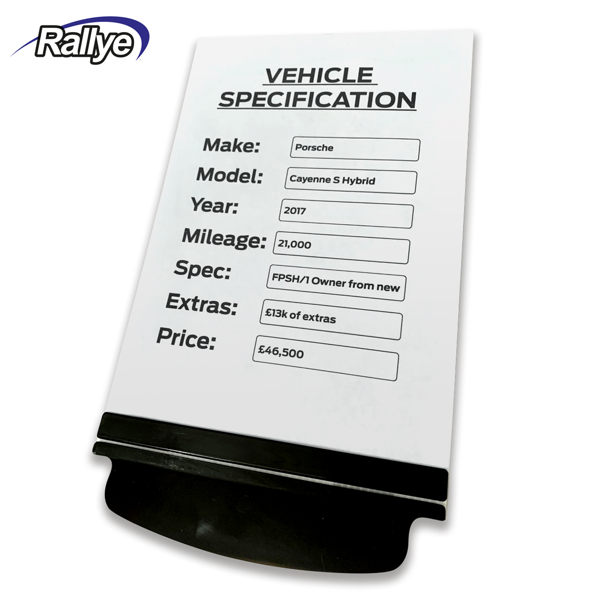 Rallye Blade Spec Card Holders