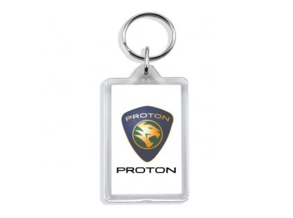 Large Rectangular Acrylic Keyrings