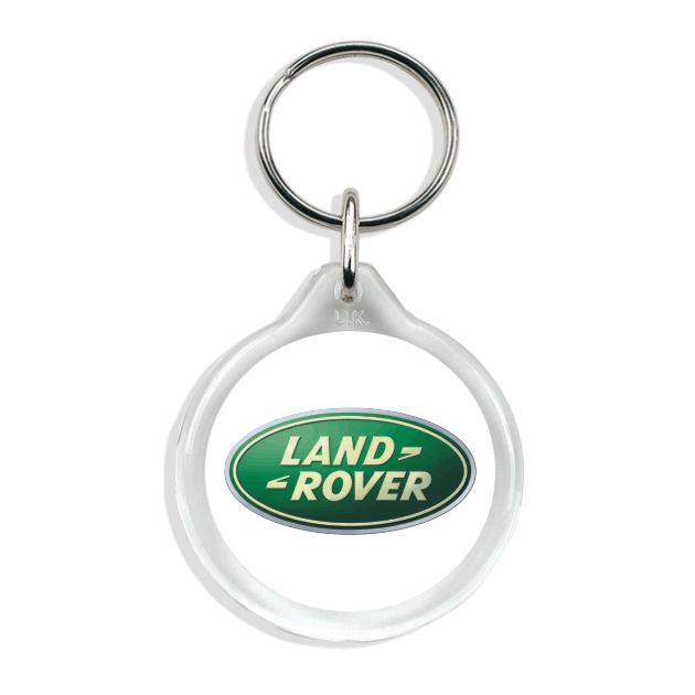 Small clearance keyring rings